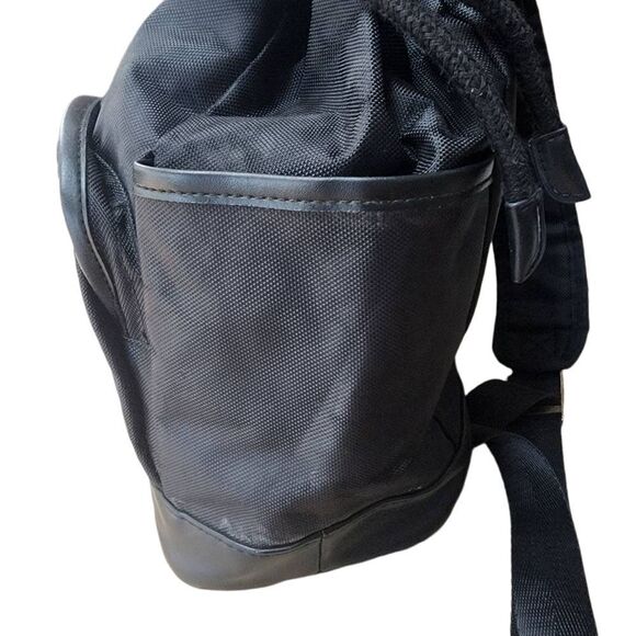Versace Parfums Black Nylom Backpack main image 5